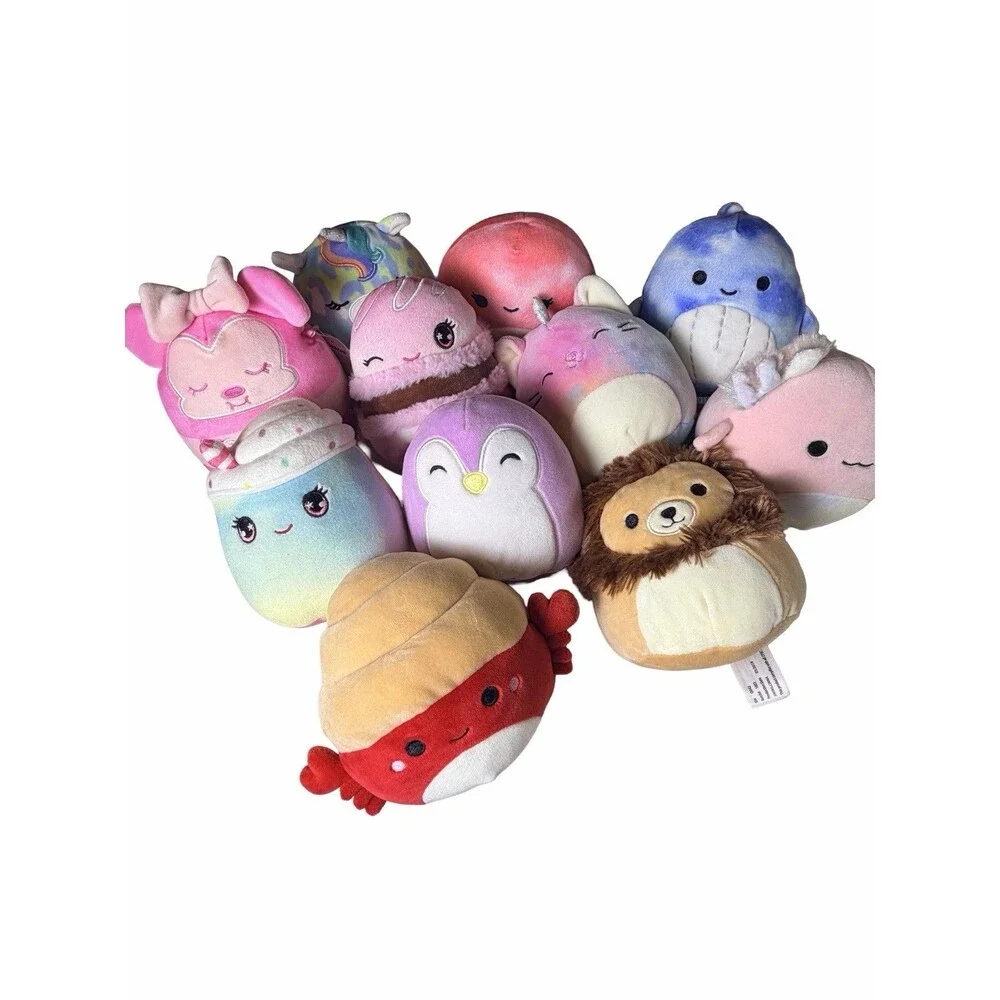 Squishmallows Lot of 11 Stuffed Animals 6